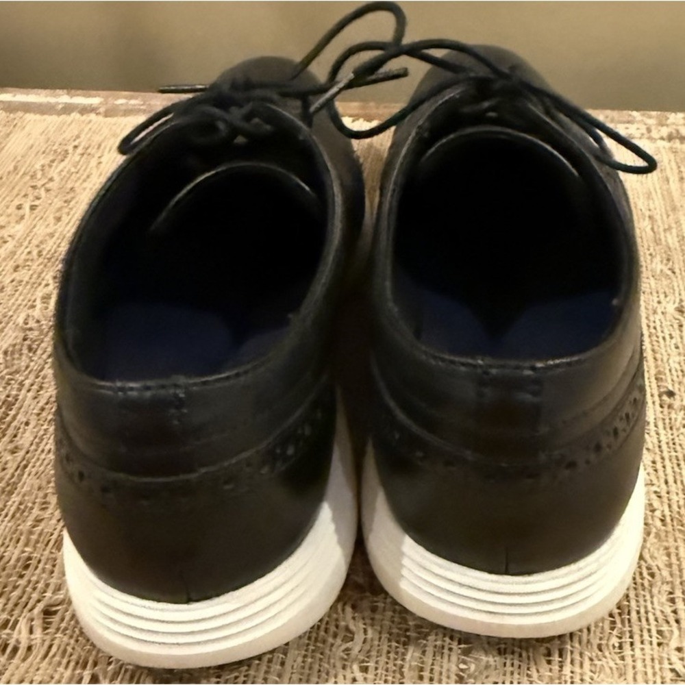 Cole Haan Grand.OS Wingtip Oxford Dress Shoes Men's Size 11M black - Picture 12 of 15